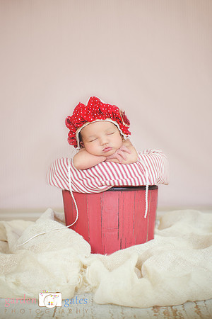 Little Red~ Yakima Newborn Photography~